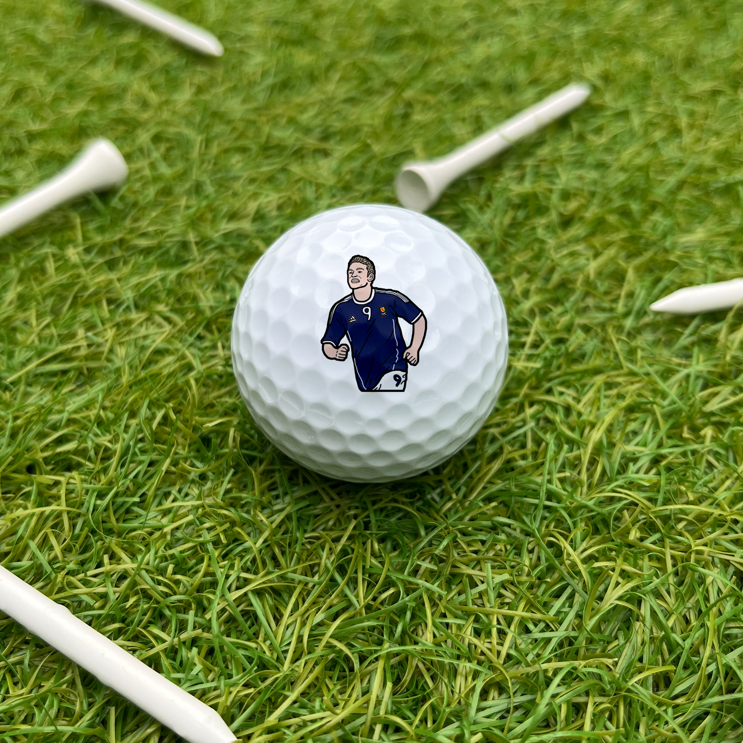 Jamie Mackie Golf Ball