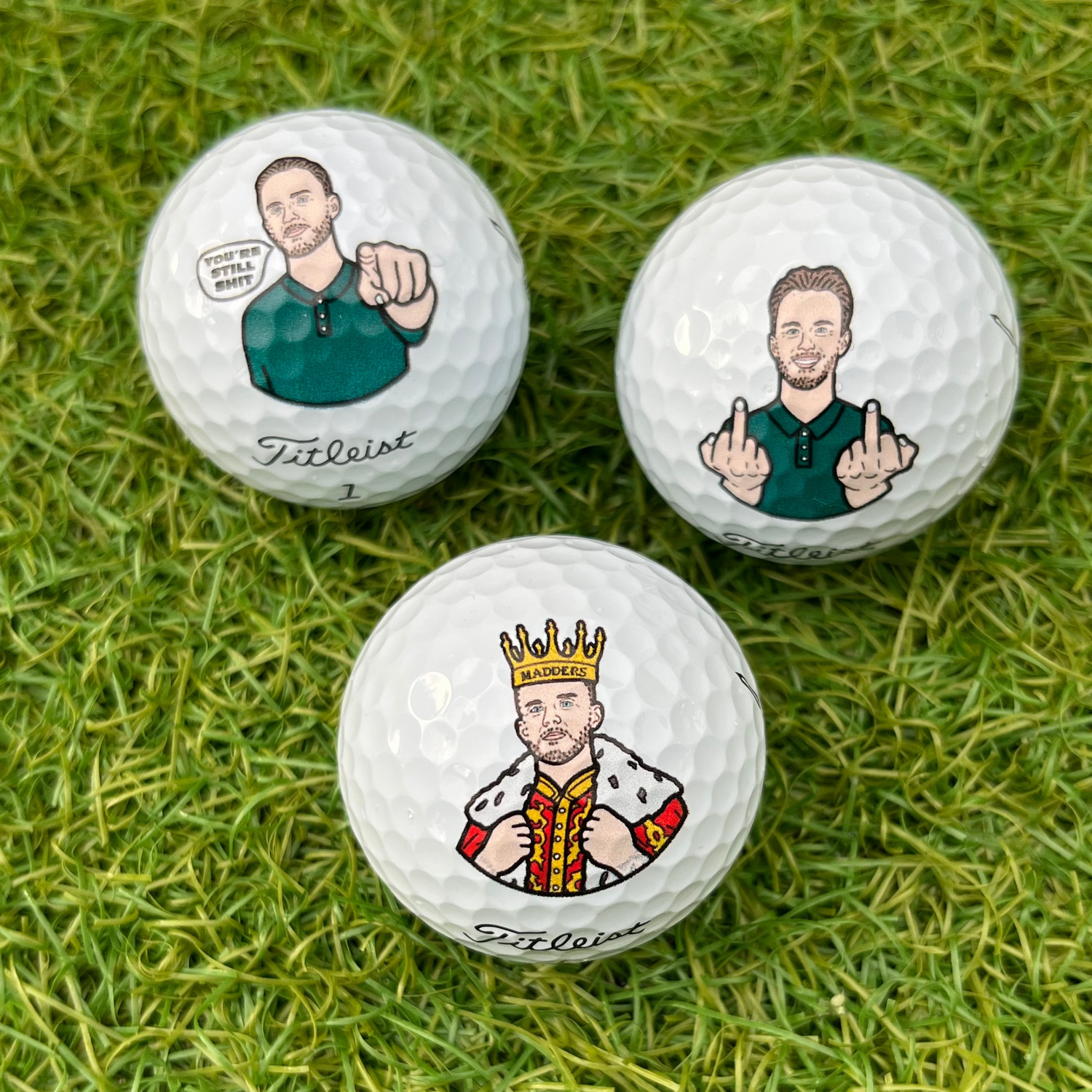 James Maddison Custom Golf Balls